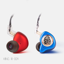 Load image into Gallery viewer, TFZ KING II Hifi Wired Monitor Earphones 3.5mm Earbuds in Ear headset noise cancelling earbuds music player for phone earphone
