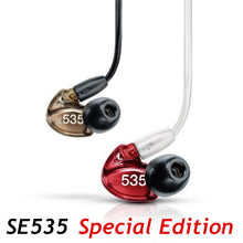 Load image into Gallery viewer, Free Ship Brand SE535 Detachable Earphone Hi-fi Stereo Headset SE 535 Special Edition Red Bronze With Box VS SE215 Lowest Price
